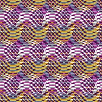 Geometric vector illustration. Stock Illustration