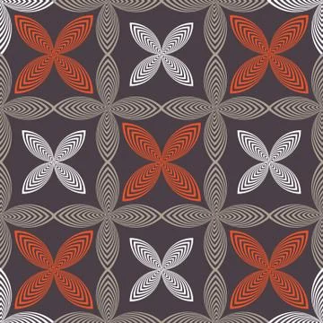 Geometric vector illustration. Stock Illustration