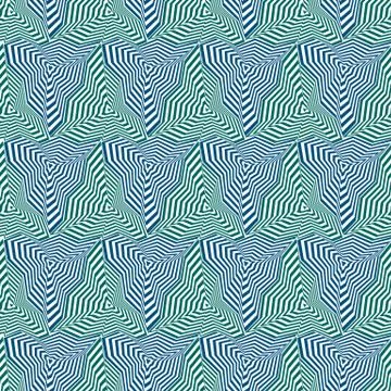 Geometric vector illustration. Stock Illustration