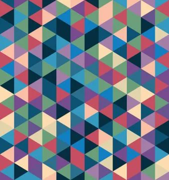Geometric vector pattern background Stock Illustration