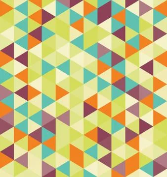 Geometric vector pattern background Stock Illustration
