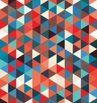 Geometric vector pattern background Stock Illustration