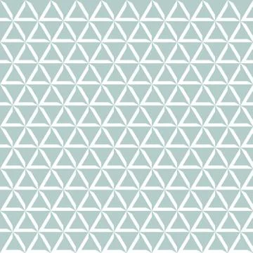 Geometric vector pattern with blue and white triangles Illustrazione stock