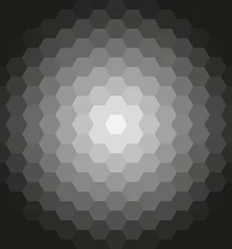 Geometric Vector Pattern With Flow Effect Illustrazione stock