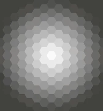 Geometric Vector Pattern With Flow Effect Stock Illustration