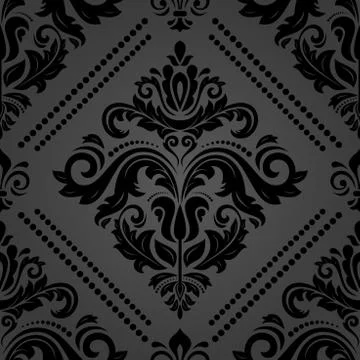 Geometric Vector Pattern With Flow Effect 스톡 일러스트