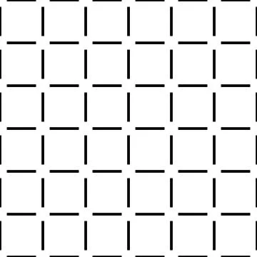 Geometric vector pattern, square seamless background Stock Illustration