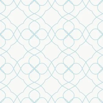 Geometric vector seamless pattern 2 abstract line background monochrome texture Stock Illustration