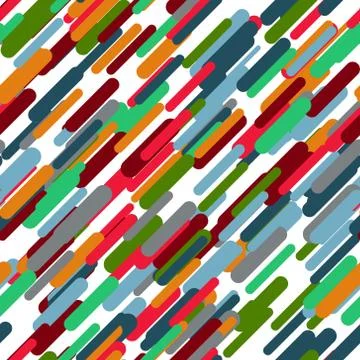 Geometric vector seamless pattern. Abstract background. Irregular colorful 스톡 일러스트