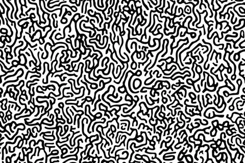 Geometric vector seamless pattern, maze, labyrinth or meander motif Stock Illustration