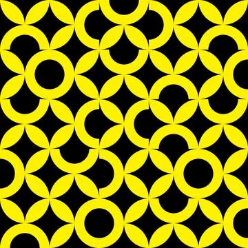 Geometric vector seamless pattern minimal posters with 20s geometric design.. Stock Illustration