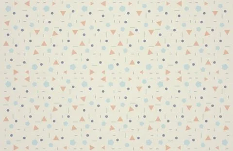 Geometric vintage pattern on texture Stock Illustration