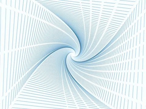 Geometric Vortex Stock Illustration