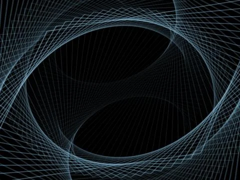 Geometric Vortex Illustrazione stock