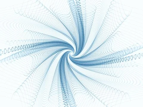 Geometric Vortex Stockillustratie