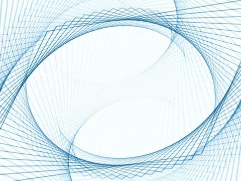 Geometric Vortex Illustrazione stock