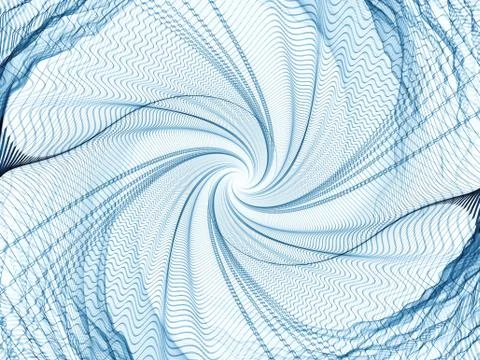 Geometric Vortex Stock Illustration