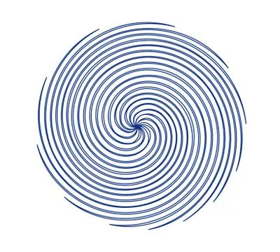 Geometric vortex vector Ilustración de archivo