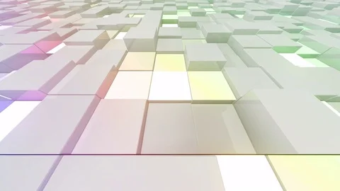 Geometric Wall-F 3 B BpMb 4k Stock Footage 83374902
