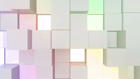 Geometric Wall-F 3 B ApMb 4k Vídeos de archivo 83376414