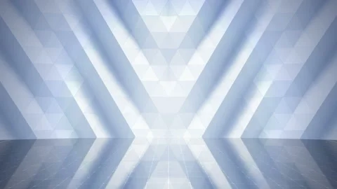 Geometric Wall Stage 2 WA3Zc 4k Stock Footage 111396395