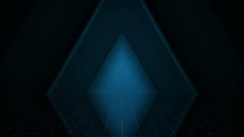 Geometric Wall Stage 2 WApSd 4k Stock Footage 111396768