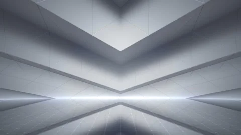 Geometric Wall Stage 2 WBpSw 4k Stock Footage 111397941