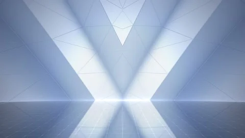 Geometric Wall Stage 2 WCpSc 4k Video stock 111398932