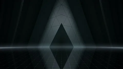 Geometric Wall Stage 2 WCpSd 4k Video stock 111398973