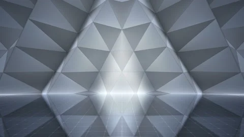Geometric Wall Stage 4 WApZ Bb 4k Video stock 111401782