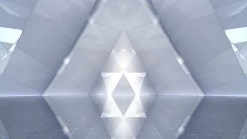 Geometric Wall Stage 4 WApZ Rb 4k Stock-Footage 111401848