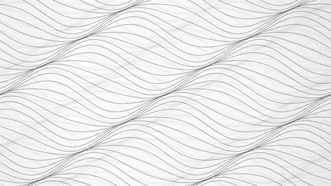 Geometric wave lines shifting seamless loop motion background Stock Footage 347972809