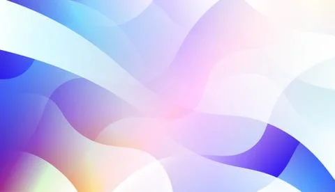 Geometric Wave Shape with Colorful Gradient Color Background Wallpaper. For Y Stock Illustration