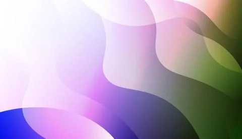 Geometric Wave Shape with Colorful Gradient Color Background Wallpaper. For Y Stock Illustration