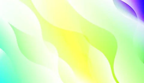 Geometric Wave Shape with Gradient Blurred Abstract Background. For Greeting  Stock Illustration