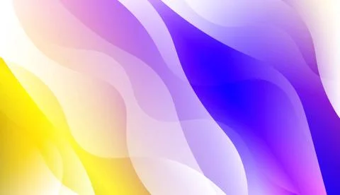 Geometric Wave Shape with Gradient Blurred Abstract Background. For Greeting  Stock Illustration