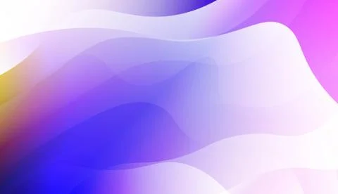 Geometric wave shape with Smooth Abstract Colorful Gradient Backgrounds. For  Stock Illustration