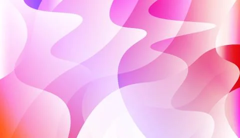 Geometric wave shape with Smooth Abstract Colorful Gradient Backgrounds. For  Stock Illustration
