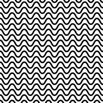 Geometric waves lines texture background Stock Illustration