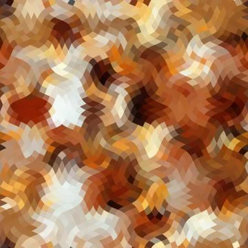 Geometric wavy abstract pattern. Polygonal square background. 库存插图