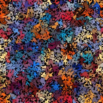 Geometric wavy abstract pattern. Polygonal square background. Illustrazione stock