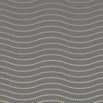 Geometric Wavy Pattern. Classic Ornament Stock Illustration