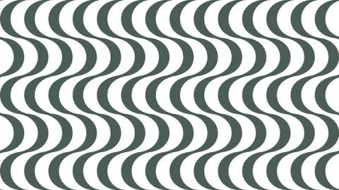 Geometric wavy striped background. Stock Illustration