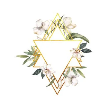 Geometric wedding invitation, marble texture, background in trendy minimalistic Illustrazione stock