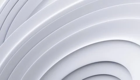 Geometric White 3d Background Stock Illustration