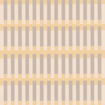 Geometric white beige pattern flat background square Illustrazione stock