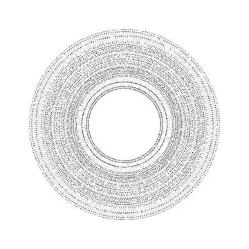Geometric Wireframe Broken Torus Diamond Shape イラスト素材