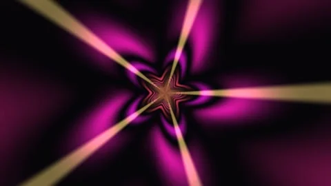 Geometric Wormhole Grid Tunnel Background Seamless Loop Stock Footage 342369991