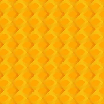 Geometric Yellow Pattern Stock Illustration