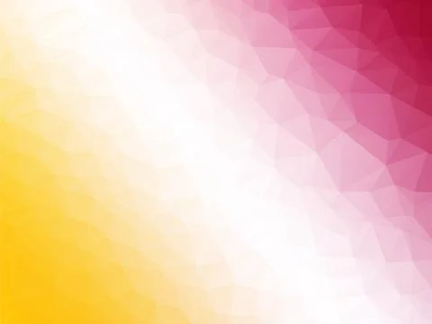 Geometric yellow violet white background Stock Illustration